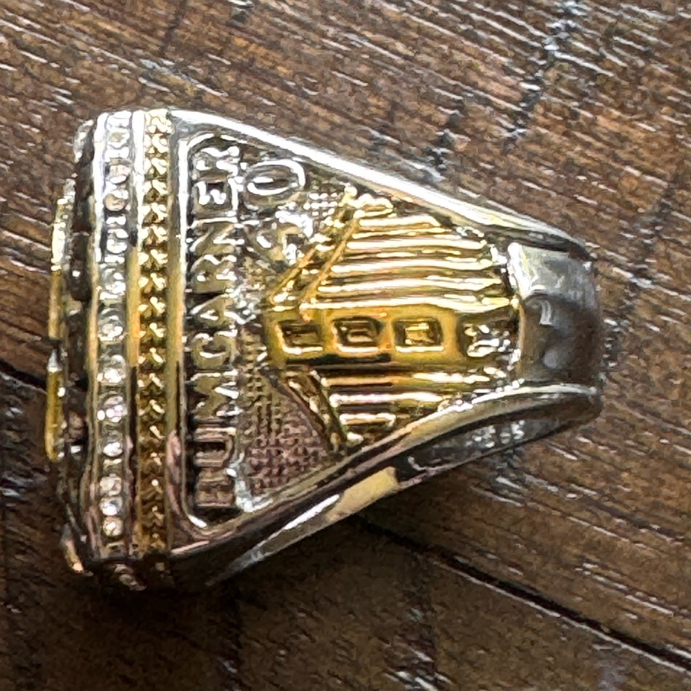 Collector item Gold and Silver Men's Ring